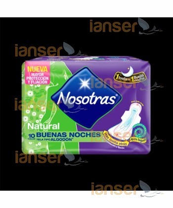 ianser | NOSOTRAS-Toallas Sanitarias Natural Buenas Noches