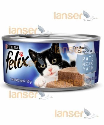 Félix Comida De Gato Paté Pescado Y Atún