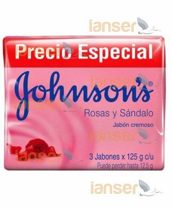 Jabón Tripack Rosas Y Sándalo 125 Gr C-U