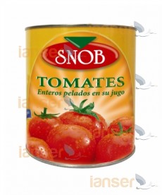 Tomates Enteros Pelados Lata